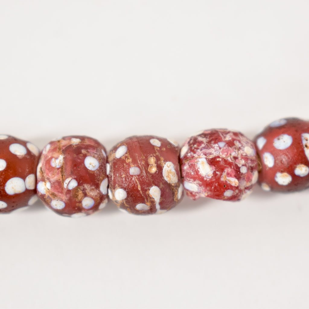 Venetian Skunk Red Trade Beads