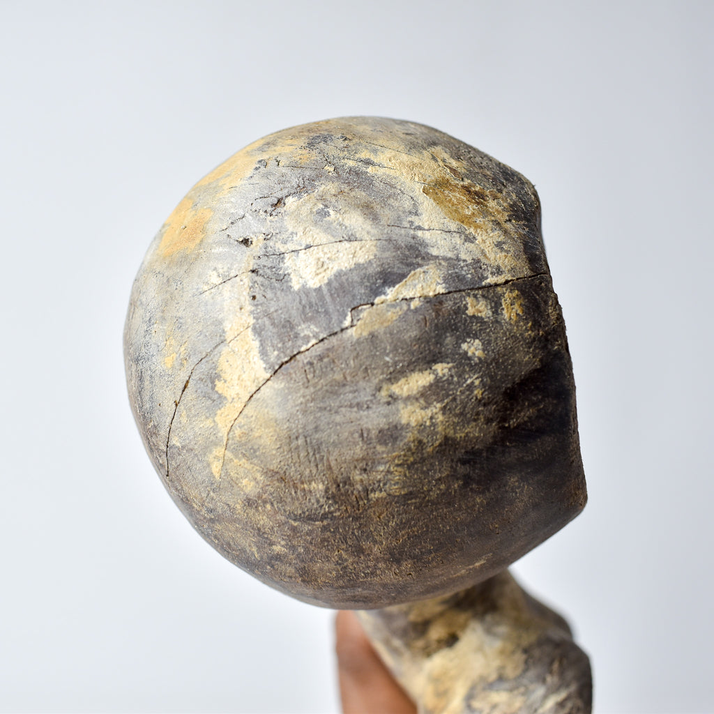 Lega 3 Faced Wood Figure Congo