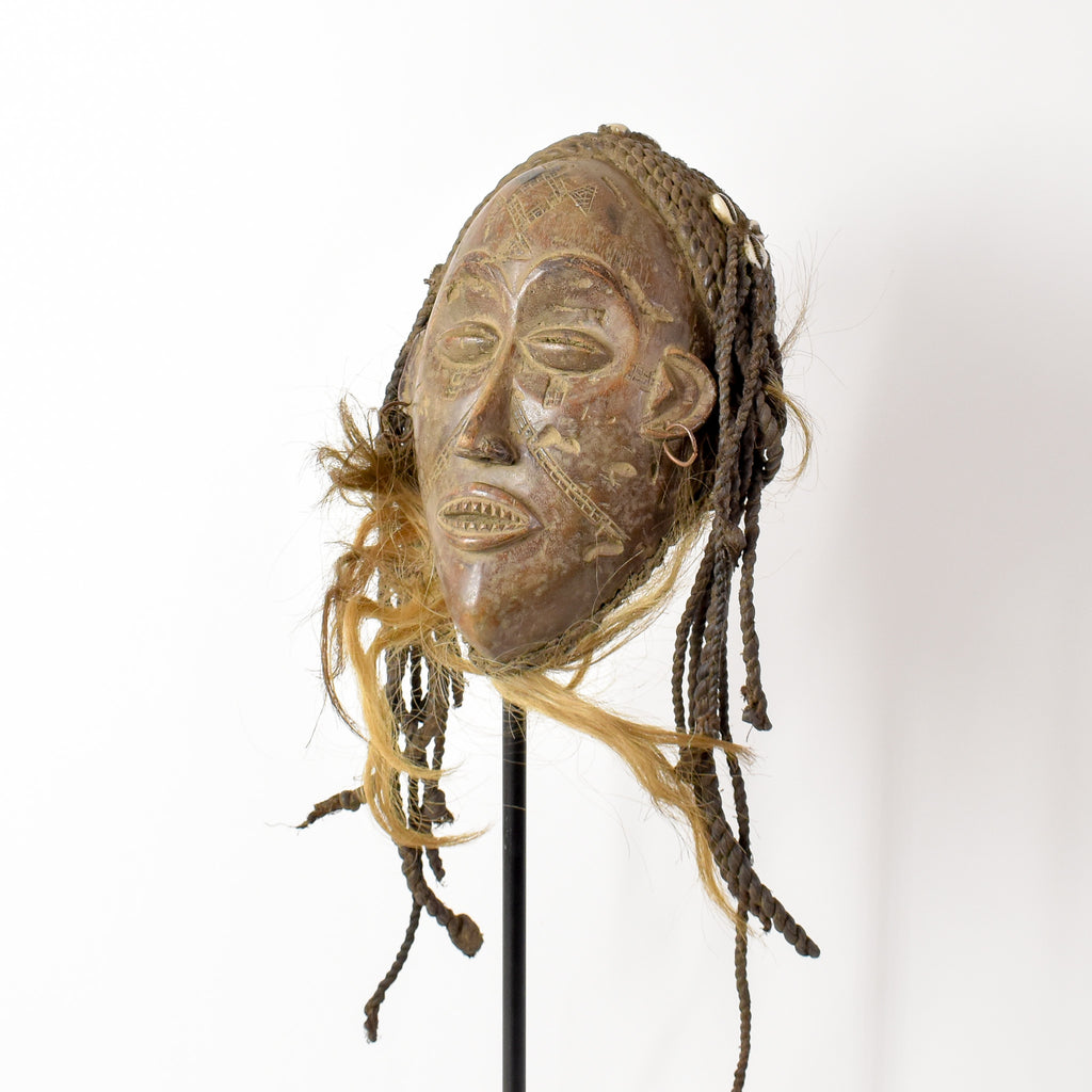 Chokwe Mwana Pwo Mask Congo