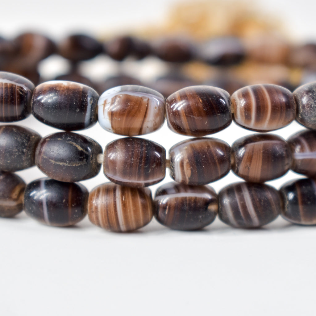 Coffee Bean Wedding Trade Beads