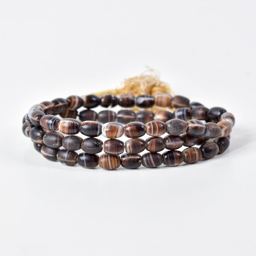 Coffee Bean Wedding Trade Beads