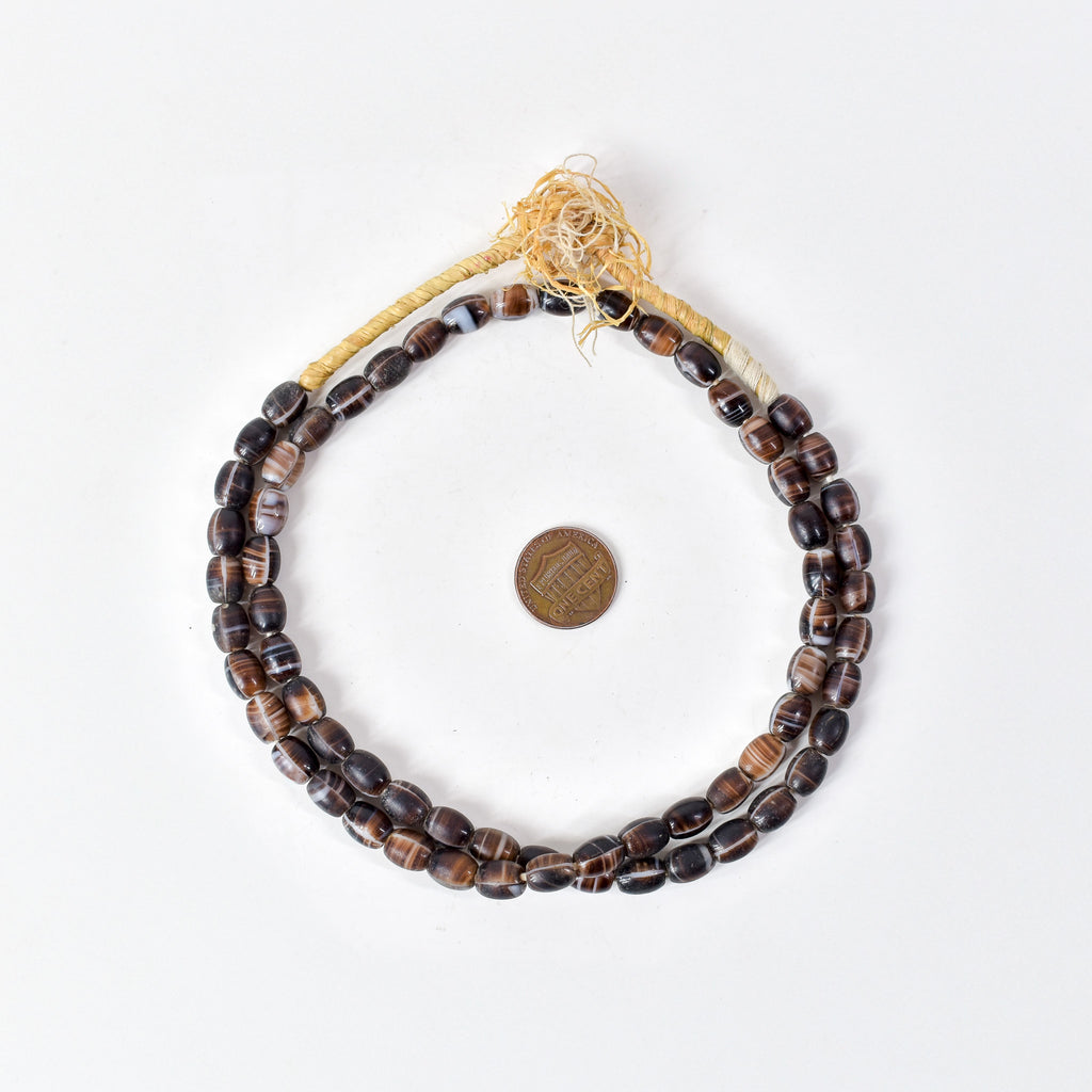 Coffee Bean Wedding Trade Beads