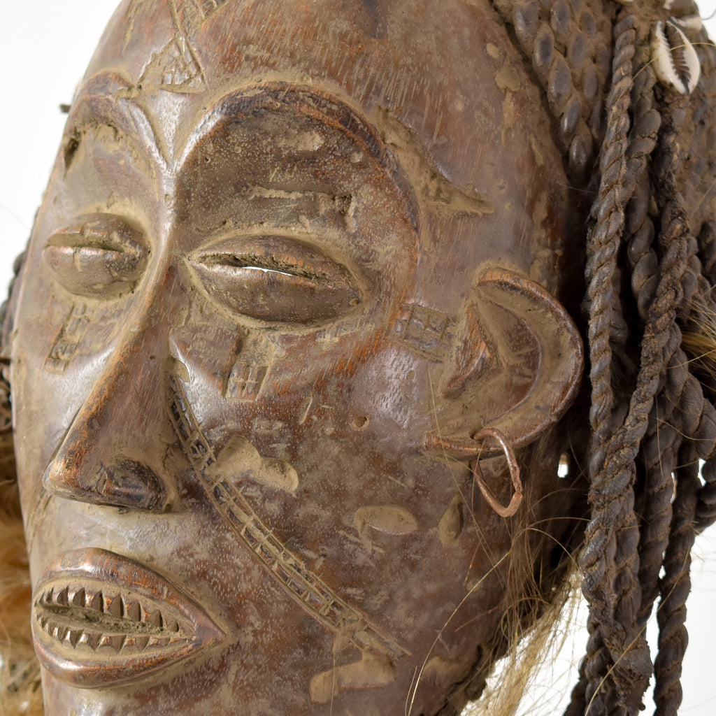 Chokwe Mwana Pwo Mask Congo