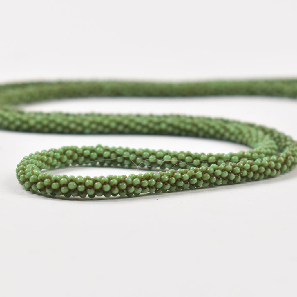 Green Fulani Beaded Necklace