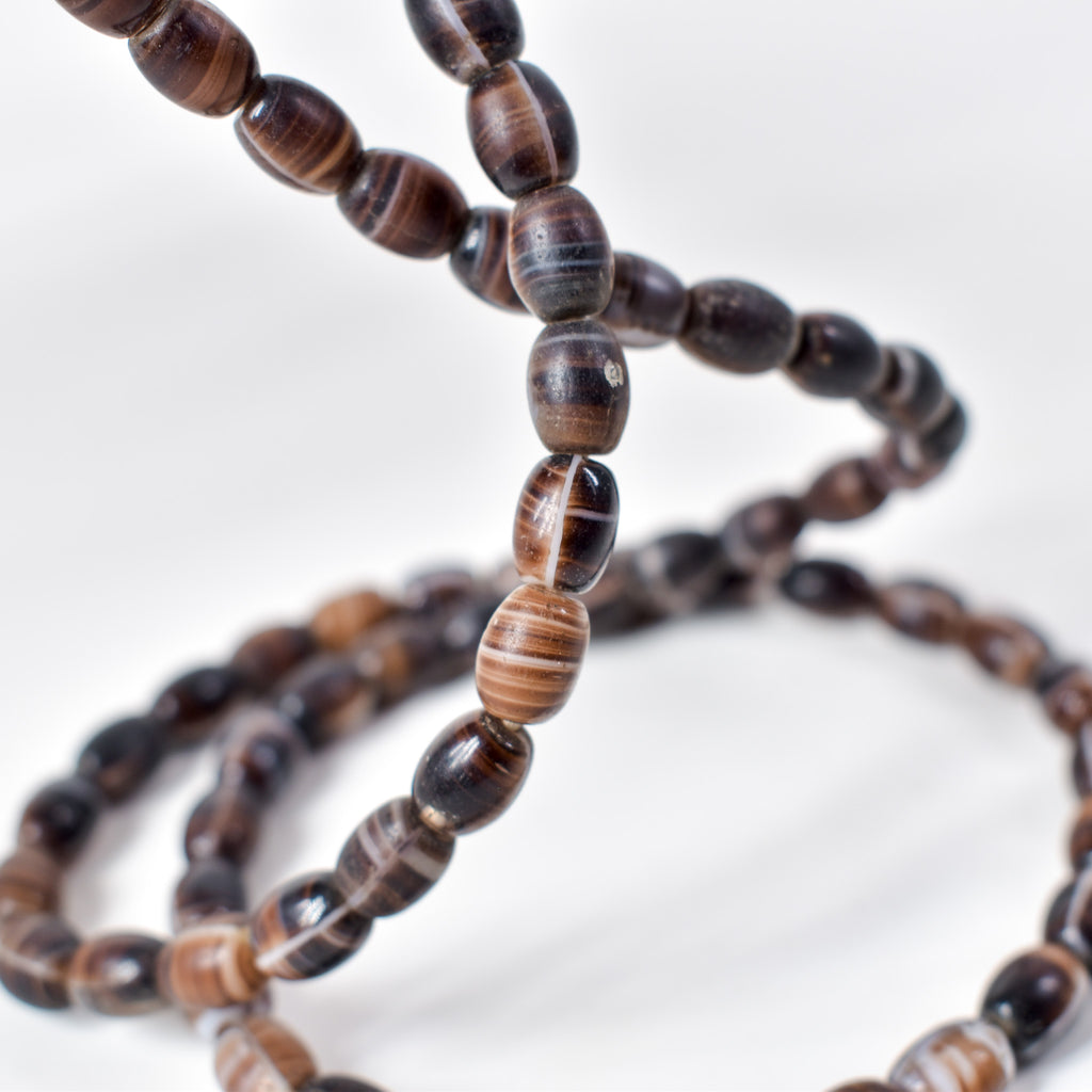 Coffee Bean Wedding Trade Beads