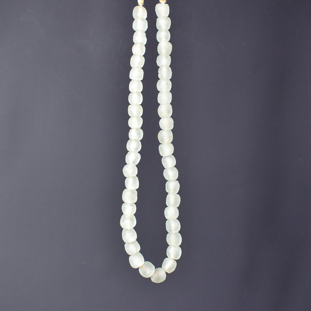 Krobo Recycled Powder Glass Translucent Trade Beads
