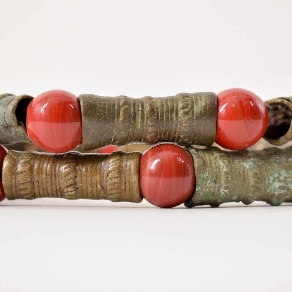 Yoruba Brass Hair Beads