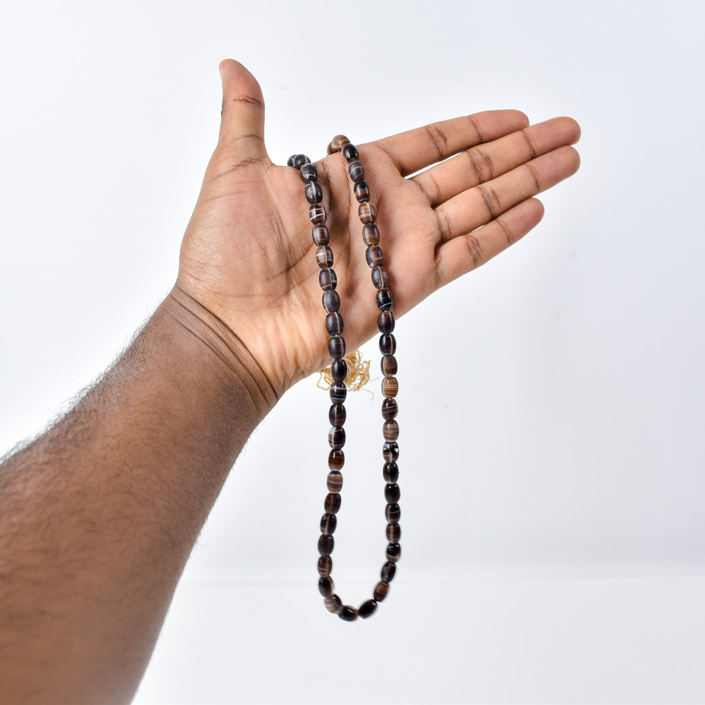 Coffee Bean Wedding Trade Beads