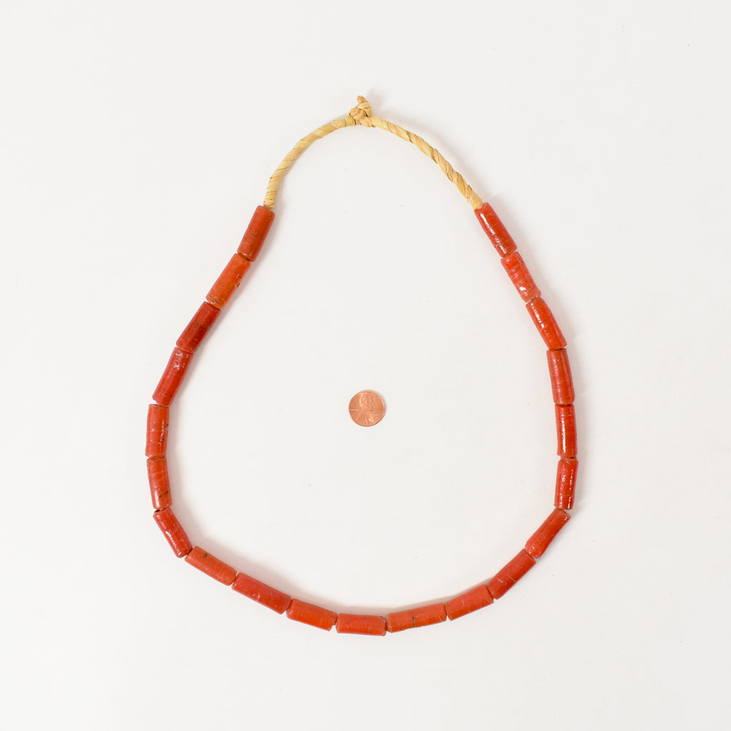 Yoruba Mock Coral Beads Nigeria