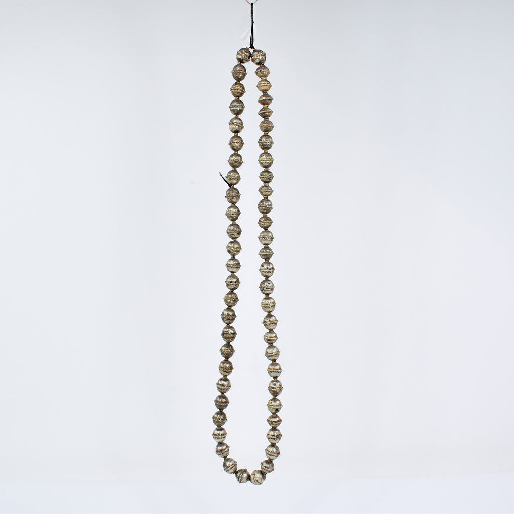 Old Ethiopian Silver Colored Trade Beads