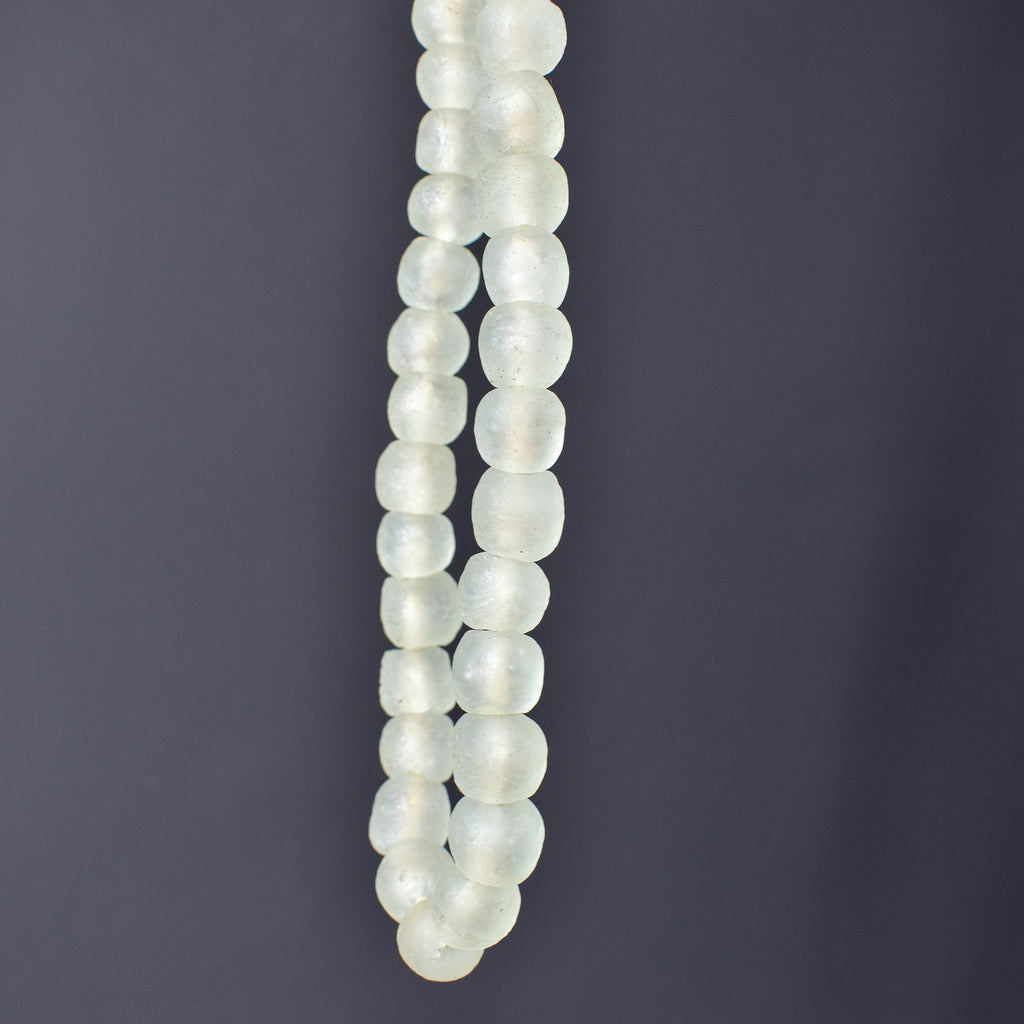 Krobo Recycled Powder Glass Translucent Trade Beads