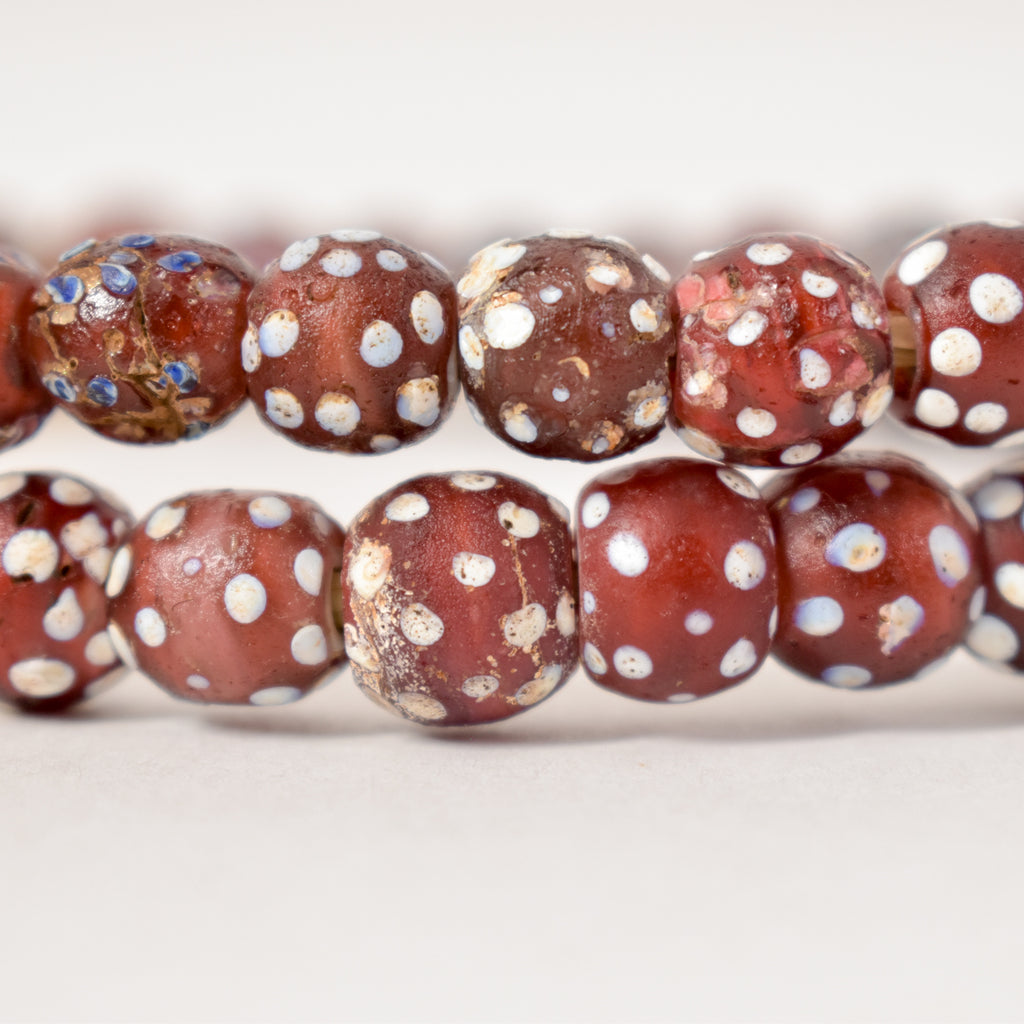Venetian Skunk Red Trade Beads