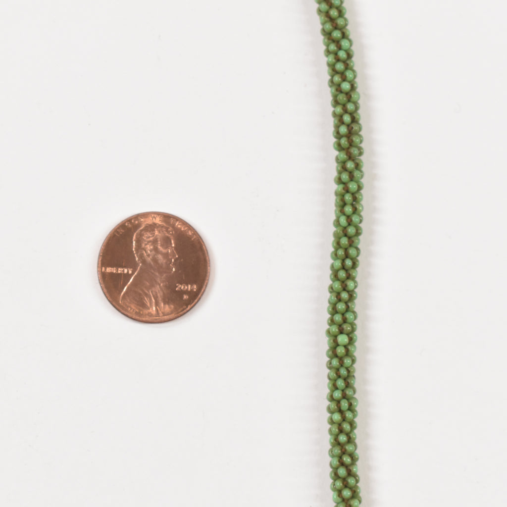 Green Fulani Beaded Necklace