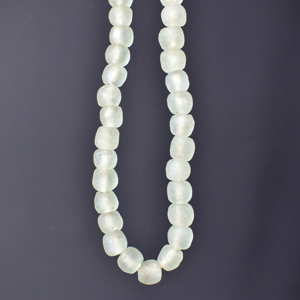 Krobo Recycled Powder Glass Translucent Trade Beads