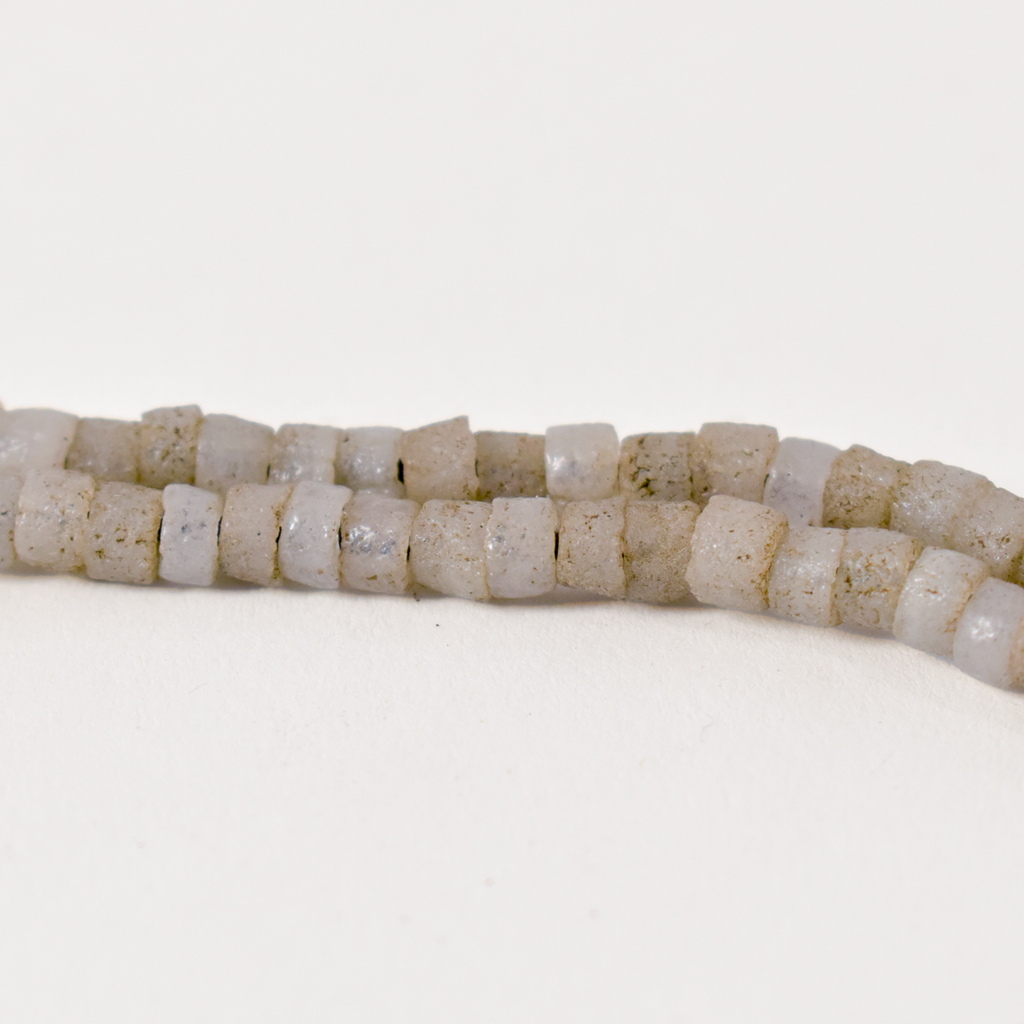 Grey Tile Trade Beads