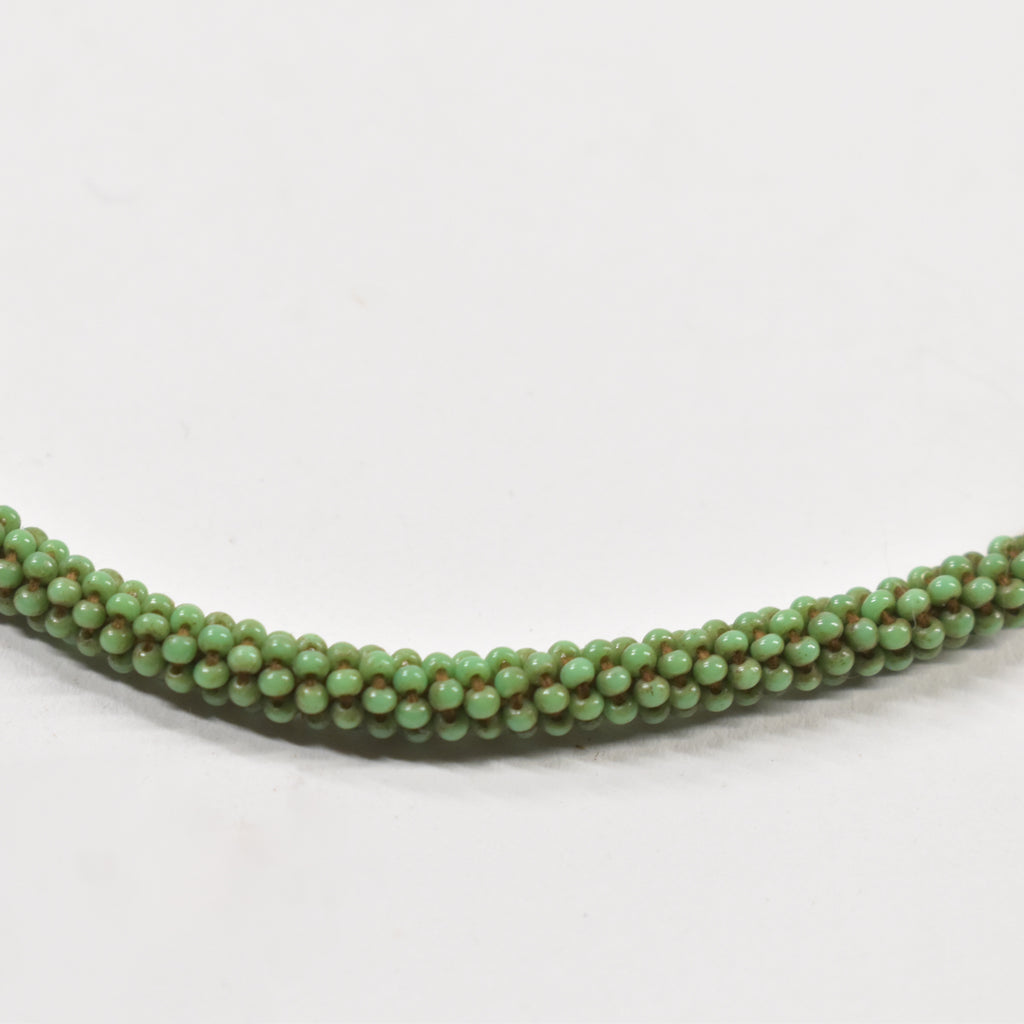 Green Fulani Beaded Necklace