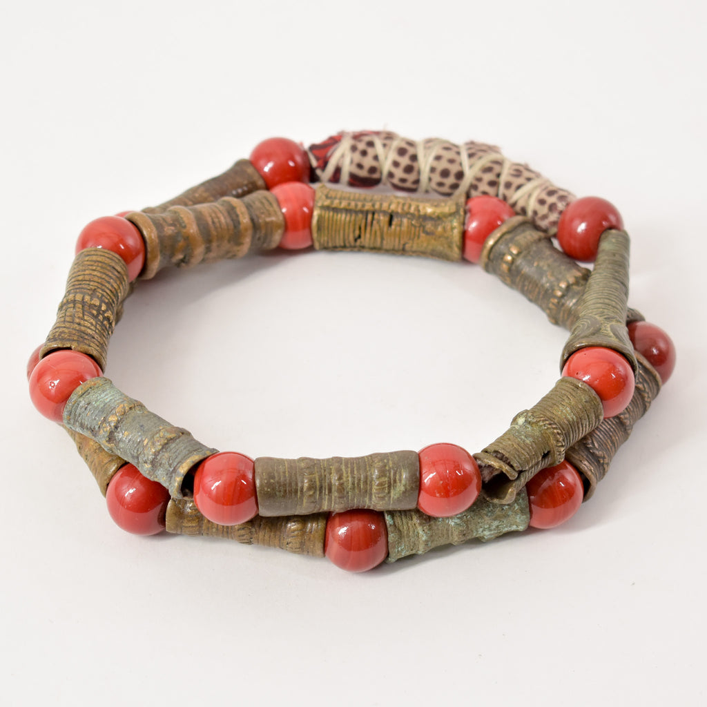 Yoruba Brass Hair Beads