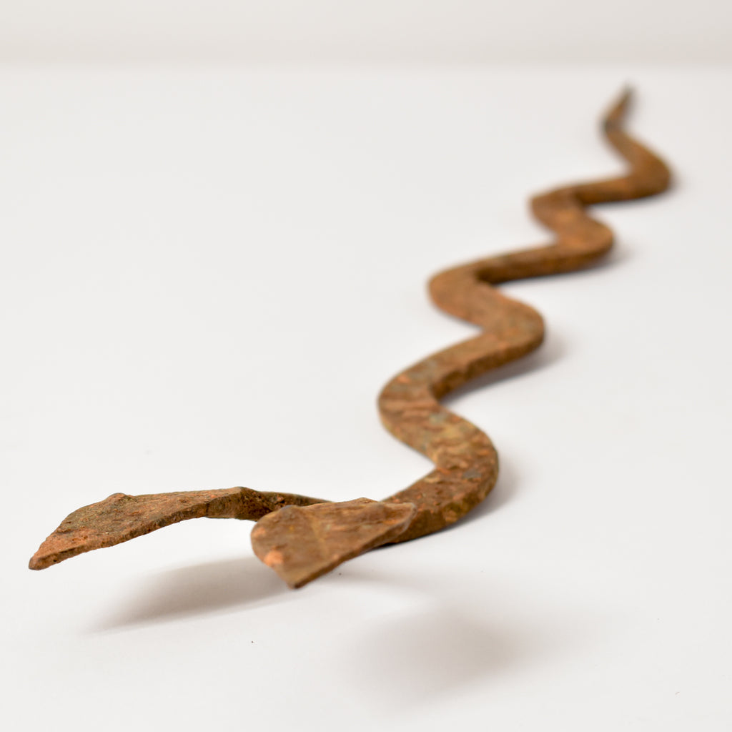 Lobi Iron Currency Two-Headed Snake Burkina Faso