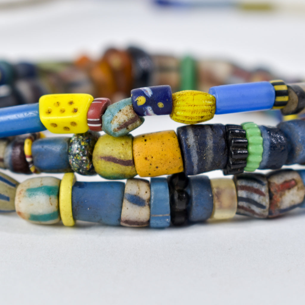 Venetian Mixed Trade Beads 36 Inch