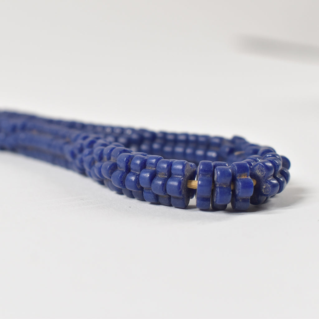 Dark Blue Bohemian Gear Trade Beads