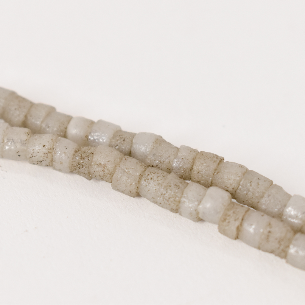 Grey Tile Trade Beads