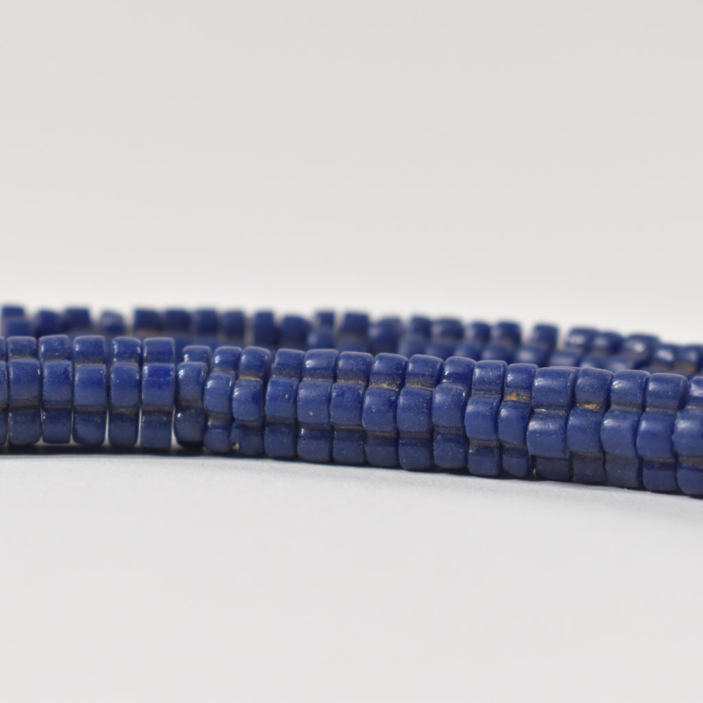 Dark Blue Bohemian Gear Trade Beads