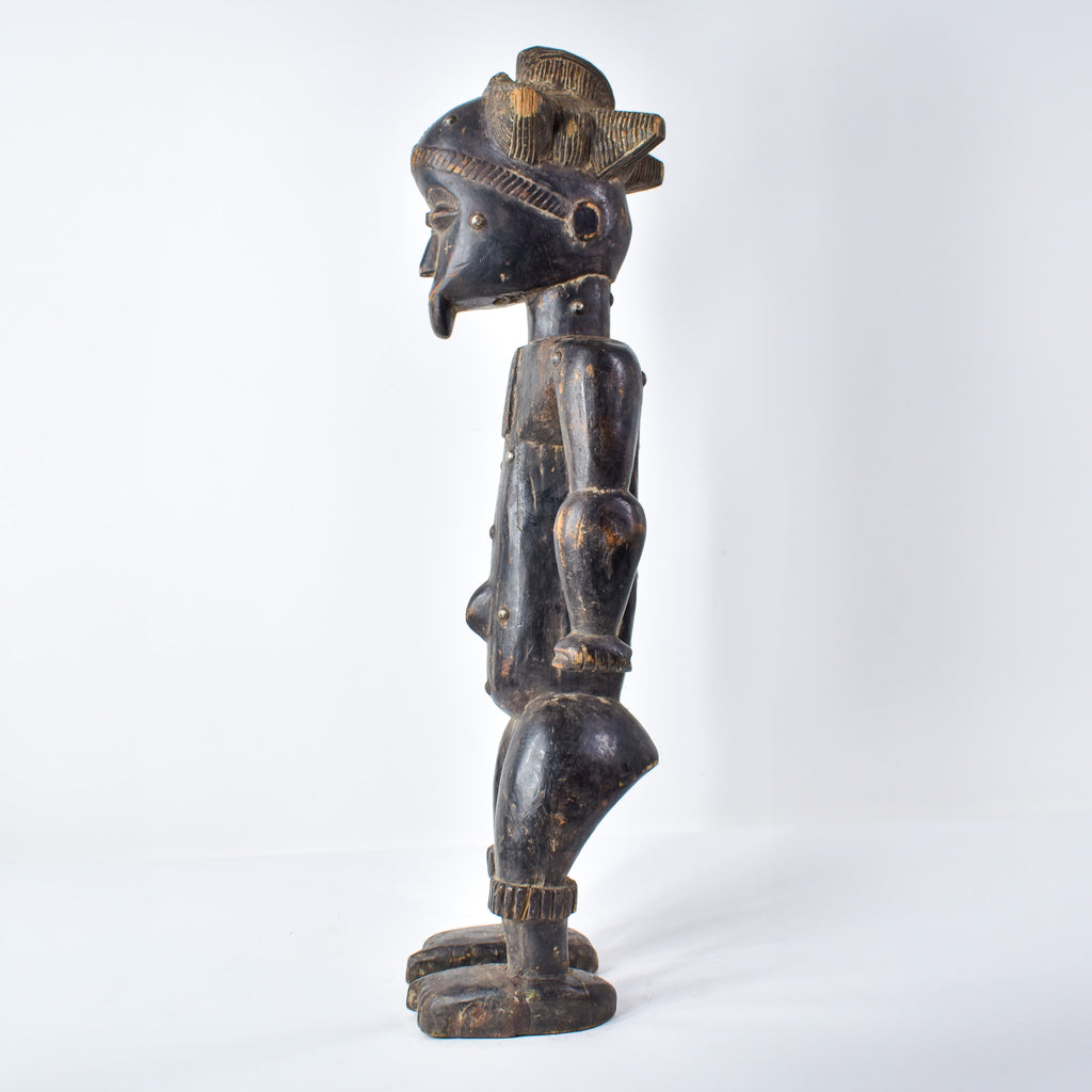 Anyi Attye Standing Male Figure Côte d'Ivoire