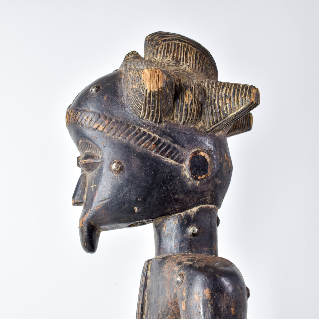 Anyi Attye Standing Male Figure Côte d'Ivoire