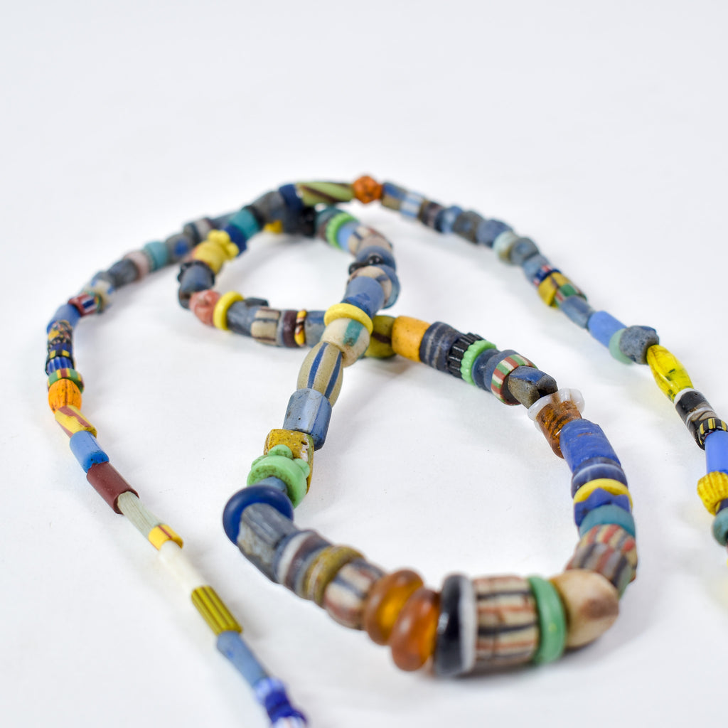 Venetian Mixed Trade Beads 36 Inch