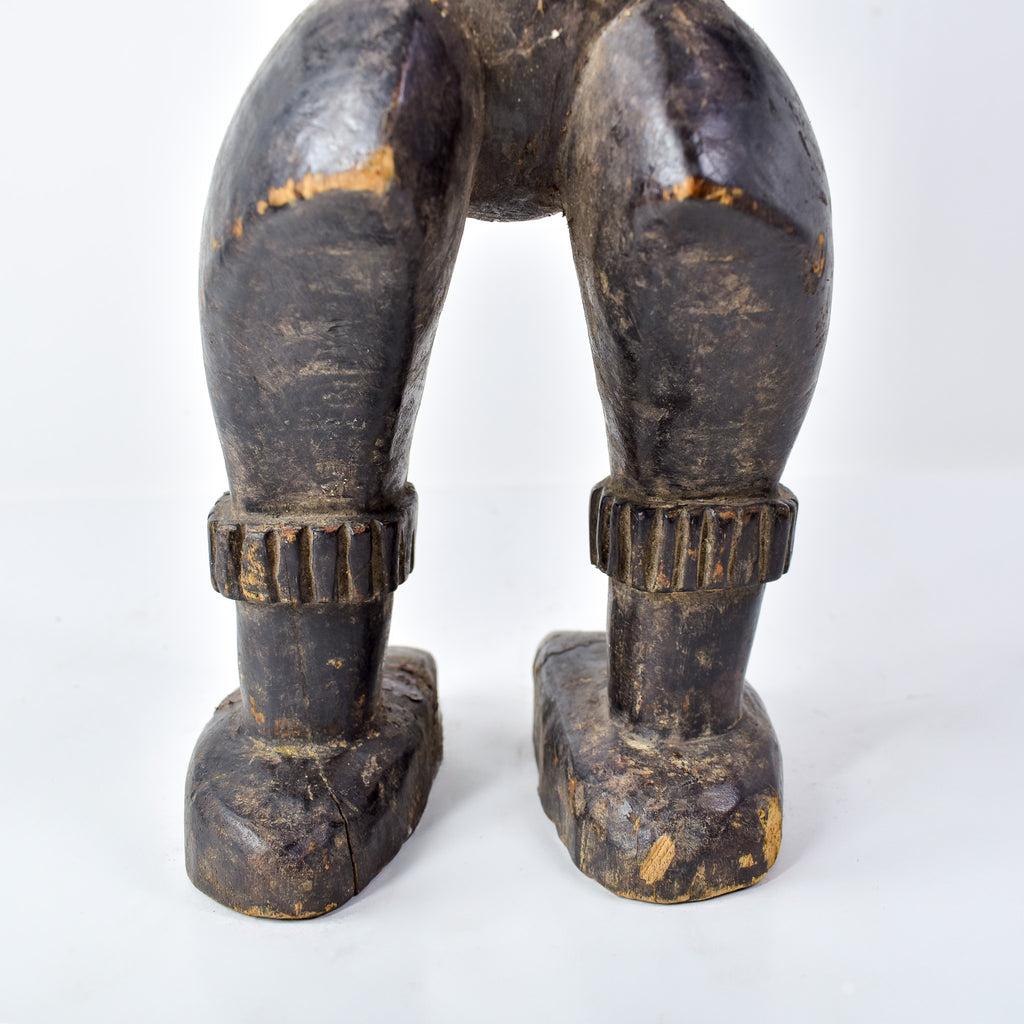 Anyi Attye Standing Male Figure Côte d'Ivoire