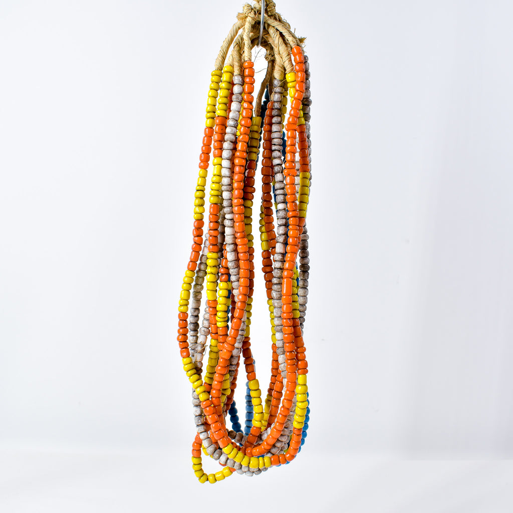 11 Strands Mixed Glass Trade Bead Grab Bag