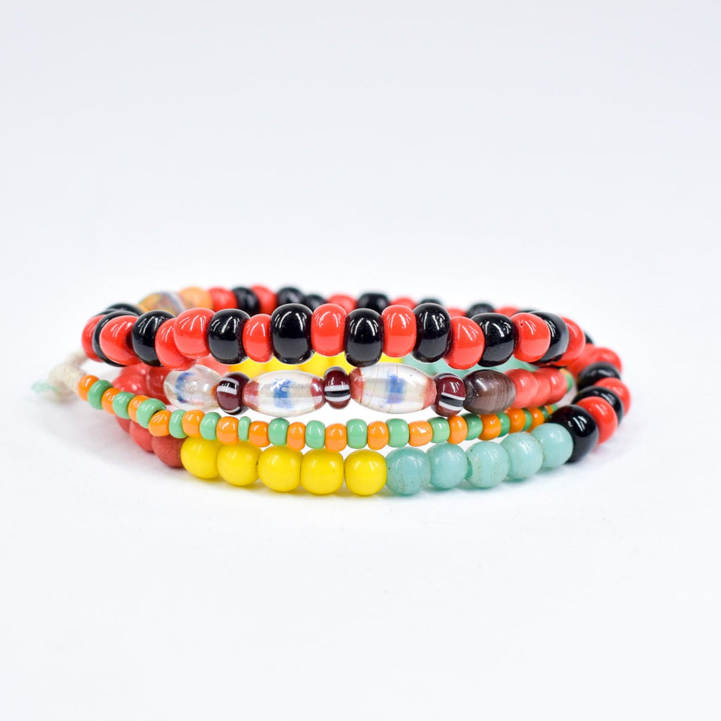 Bohemian Mixed Trade Beads 32 Inch