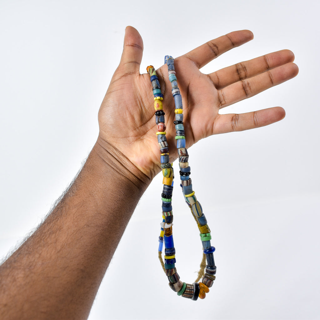 Venetian Mixed Trade Beads 36 Inch