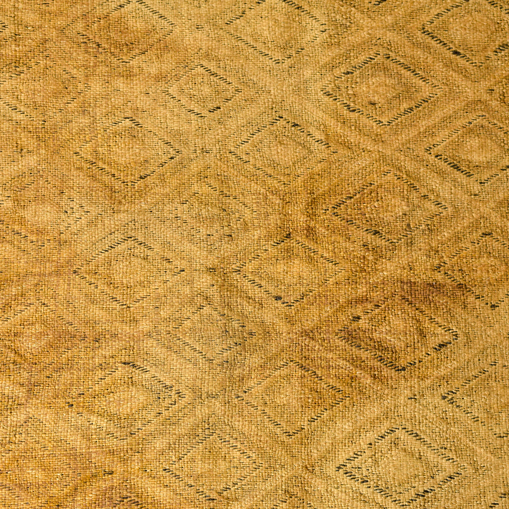 Kuba Raffia Square Textile Congo 22x19 Inch
