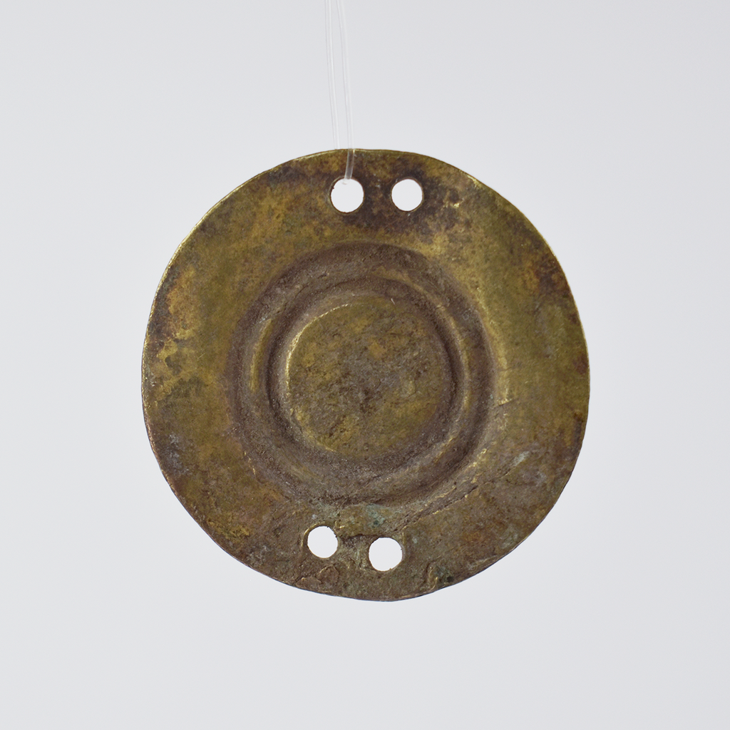 Brass Ethiopian Shield Pendant