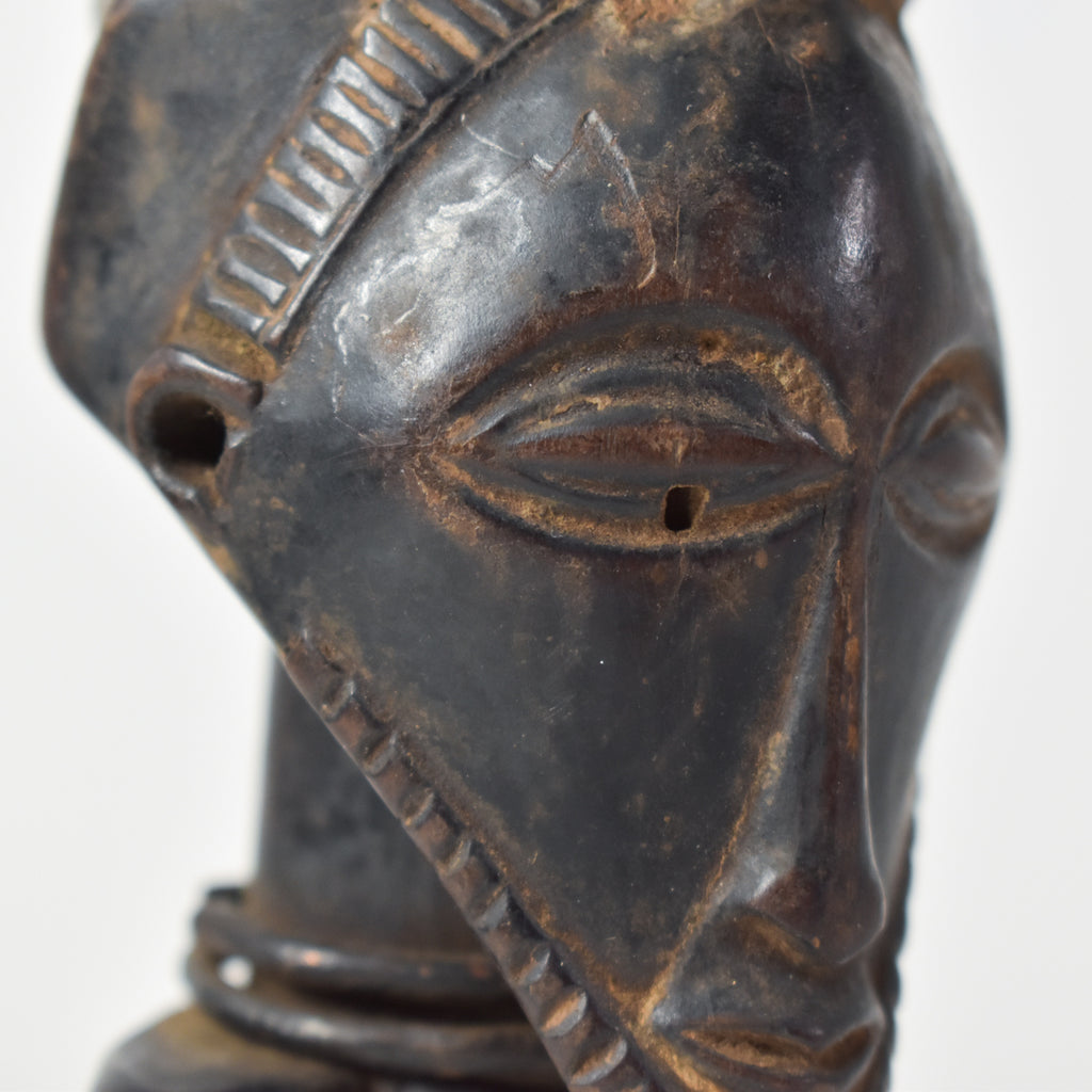 Luba Miniature Female Fetish Figure Congo