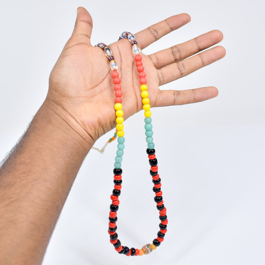 Bohemian Mixed Trade Beads 32 Inch