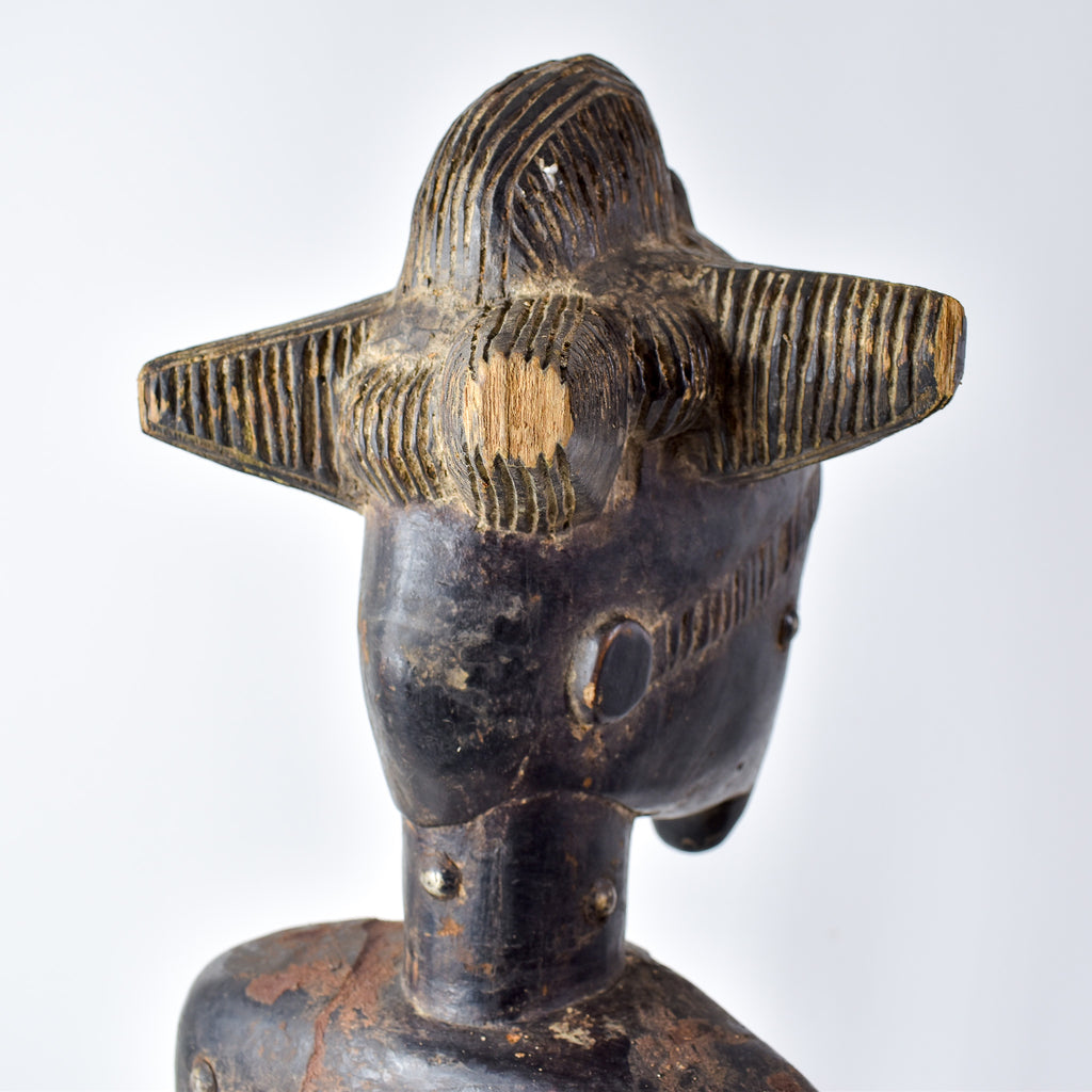 Anyi Attye Standing Male Figure Côte d'Ivoire