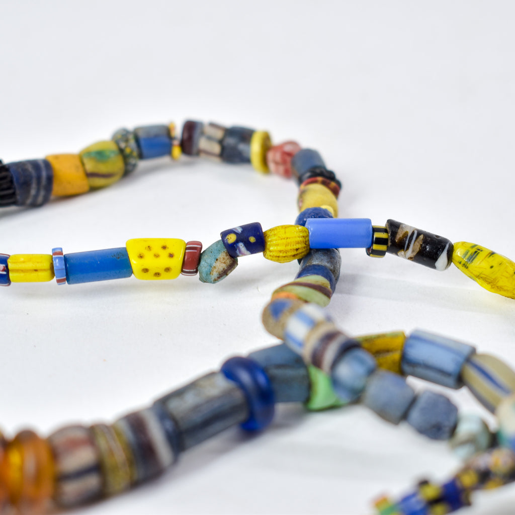 Venetian Mixed Trade Beads 36 Inch
