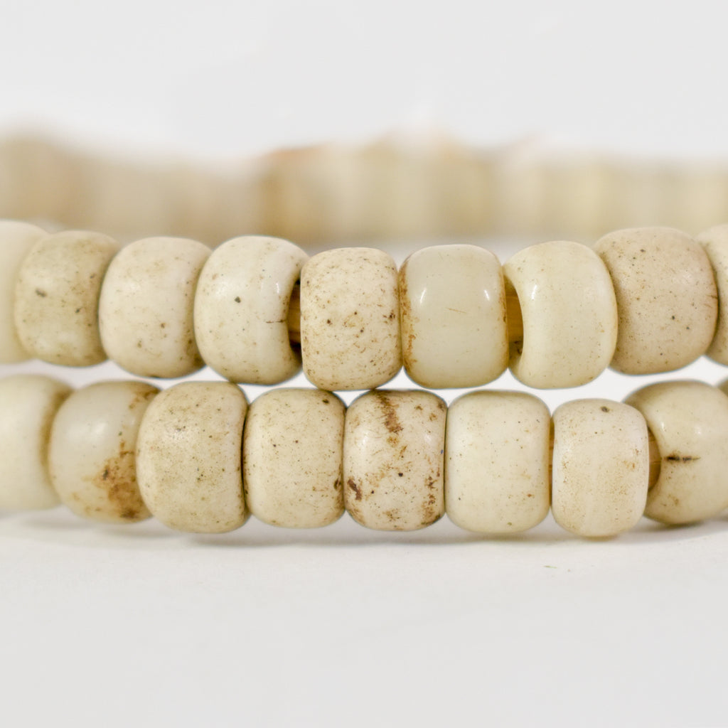 White Padre Bohemian Trade Beads