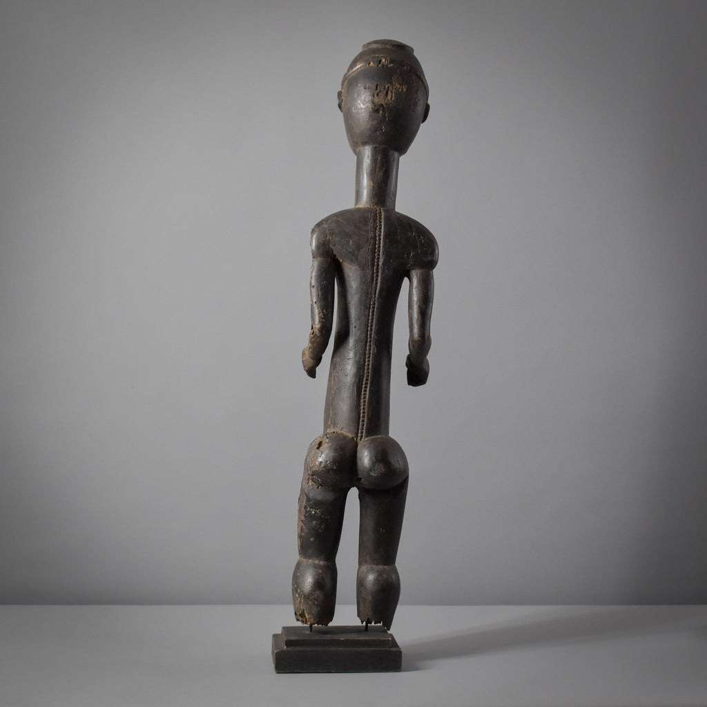 Bete Standing Male Figure on Custom Base Côte d'Ivoire