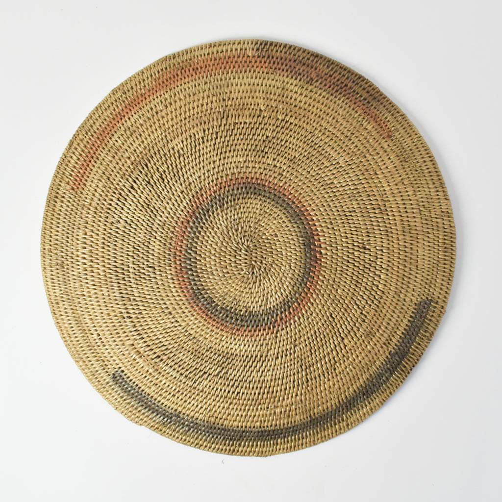 Makenge Flat Wedding Basket 18.5 Inch Zambia