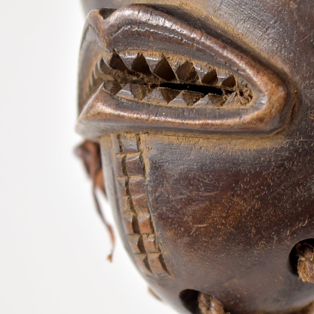 Chokwe Mask Mwana Pwo with Headdress Congo