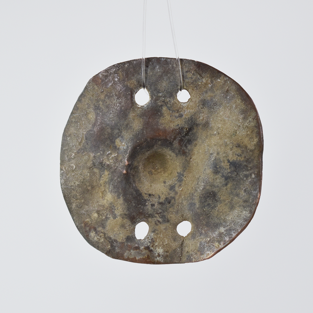 Brass Ethiopian Shield Pendant