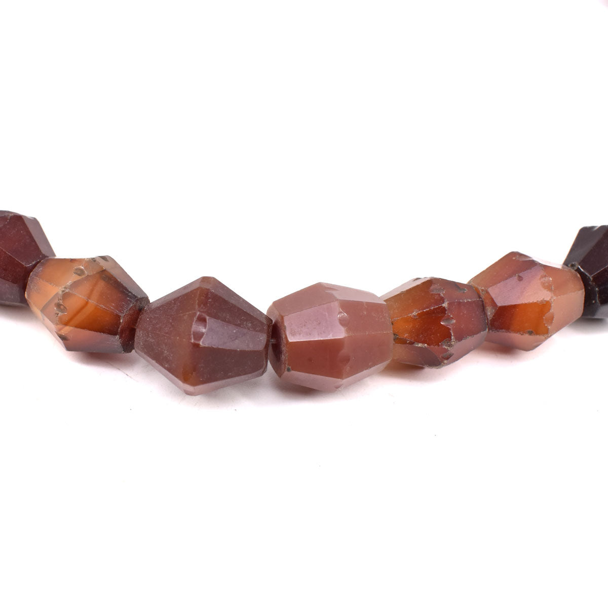 Carnelian Stone Bicone Idar Oberstein Beads – Africa Direct