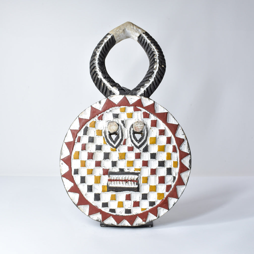 Baule Goli Mask with Horns Côte d'Ivoire