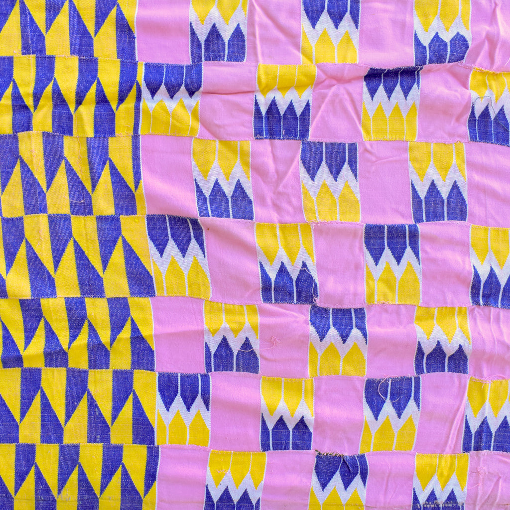 Kente Cloth Women's Ghana 55x41 Inch