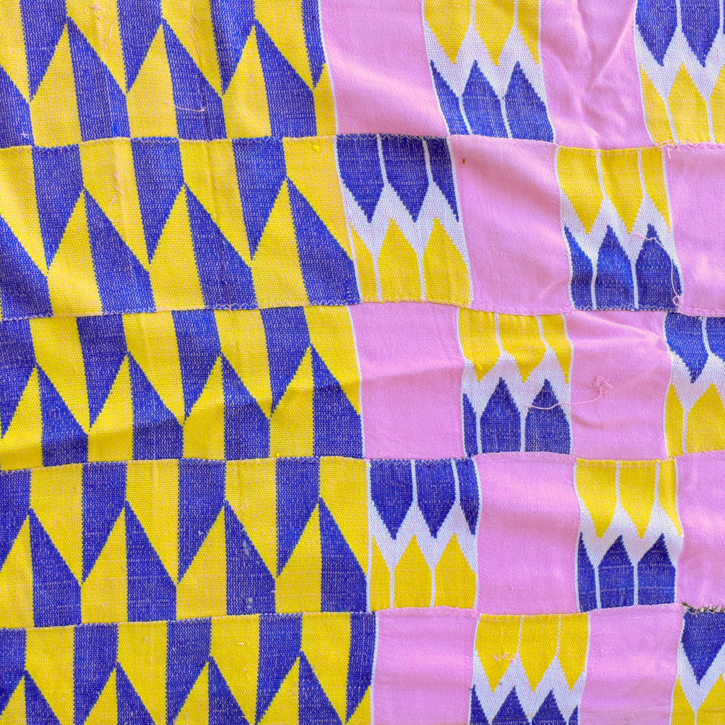 Kente Cloth Women's Ghana 55x41 Inch