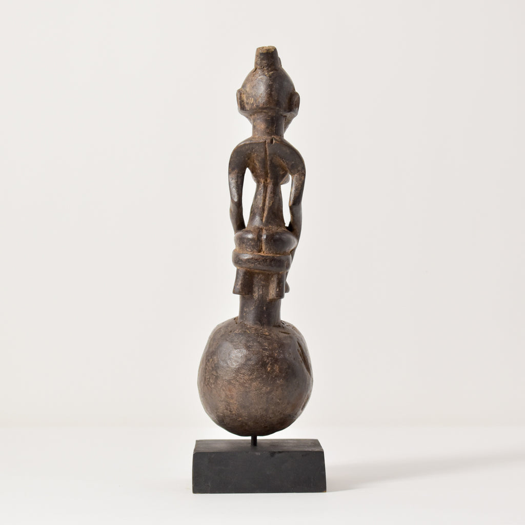 Senufo Figural Ladle on Custom Base Côte d'Ivoire