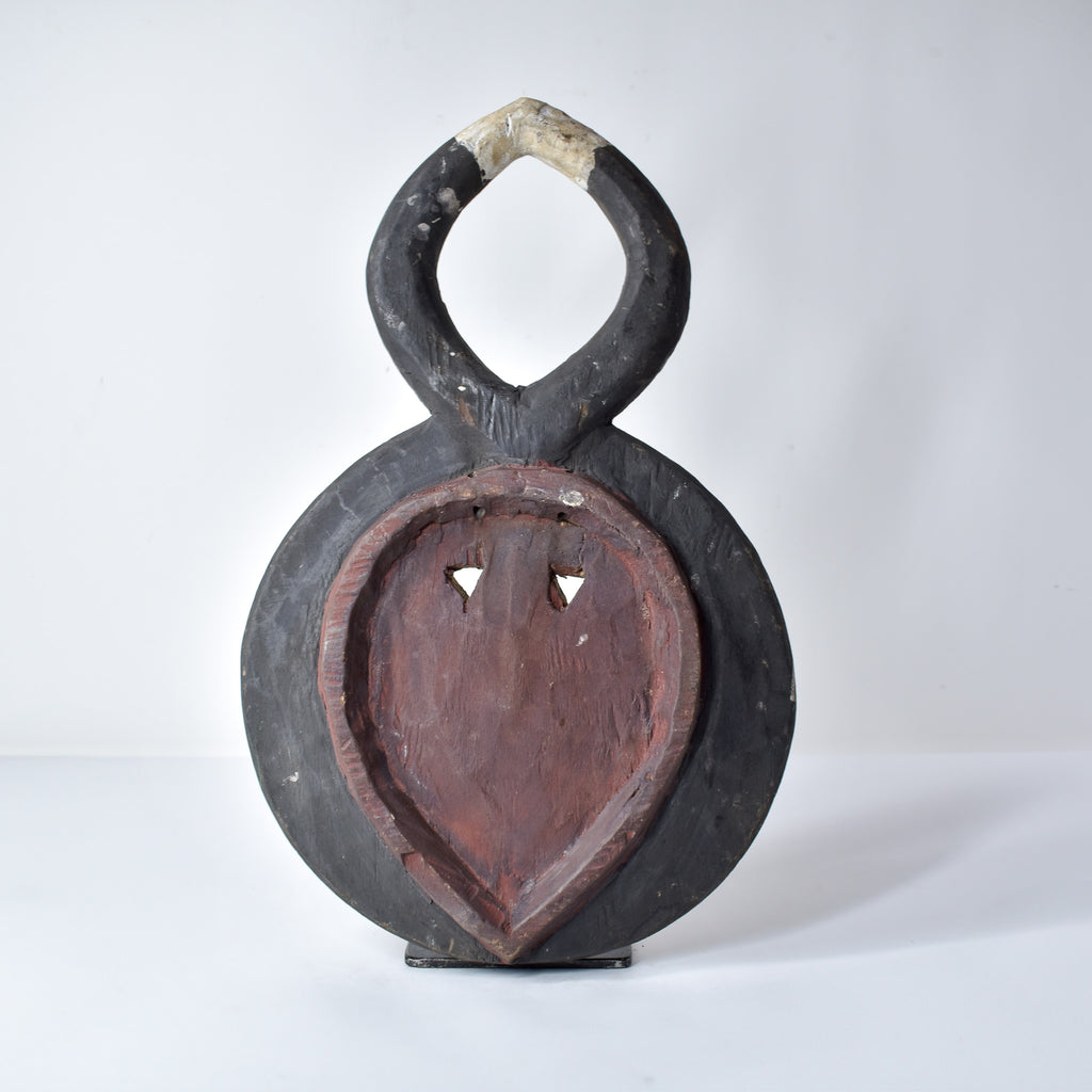 Baule Goli Mask with Horns Côte d'Ivoire